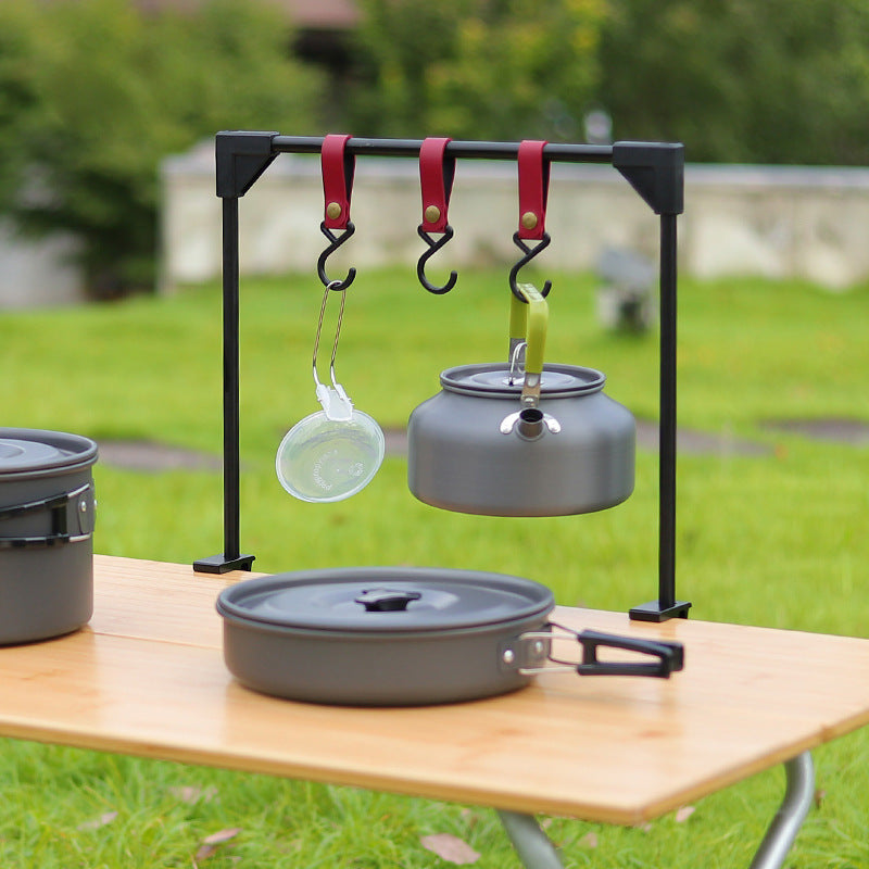 Why You Need the Adjustable Camping Desktop Pot Storage Rack