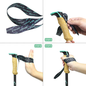 Elevate Your Adventure with Our Straight Handle External Lock Trekking Pole