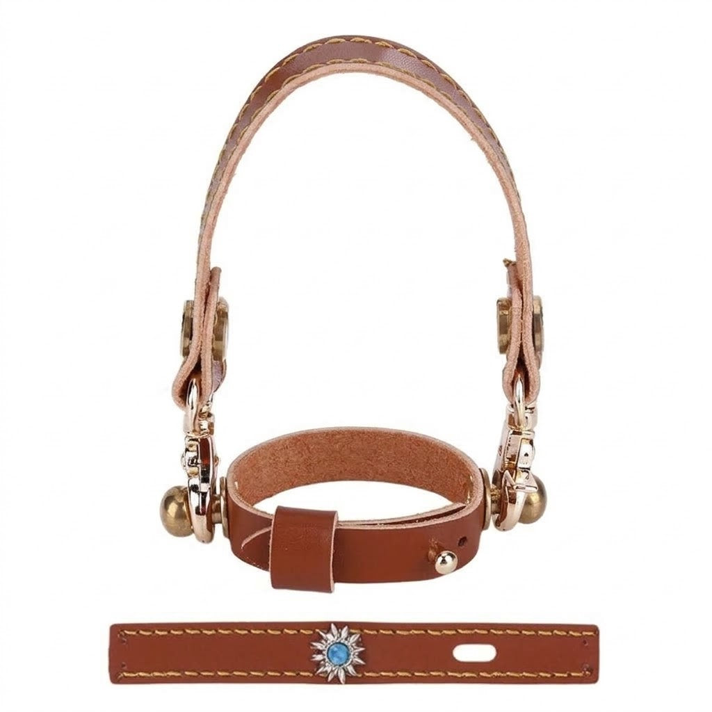 Leather Hanging Rope Camping Lantern Set