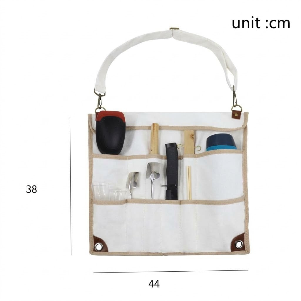 Foldable Outdoor Camping Utensil Set With Bag