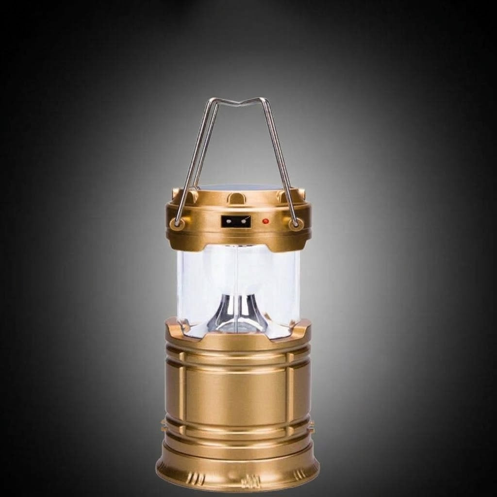 Solar Rechargeable Telescopic Camping Lantern